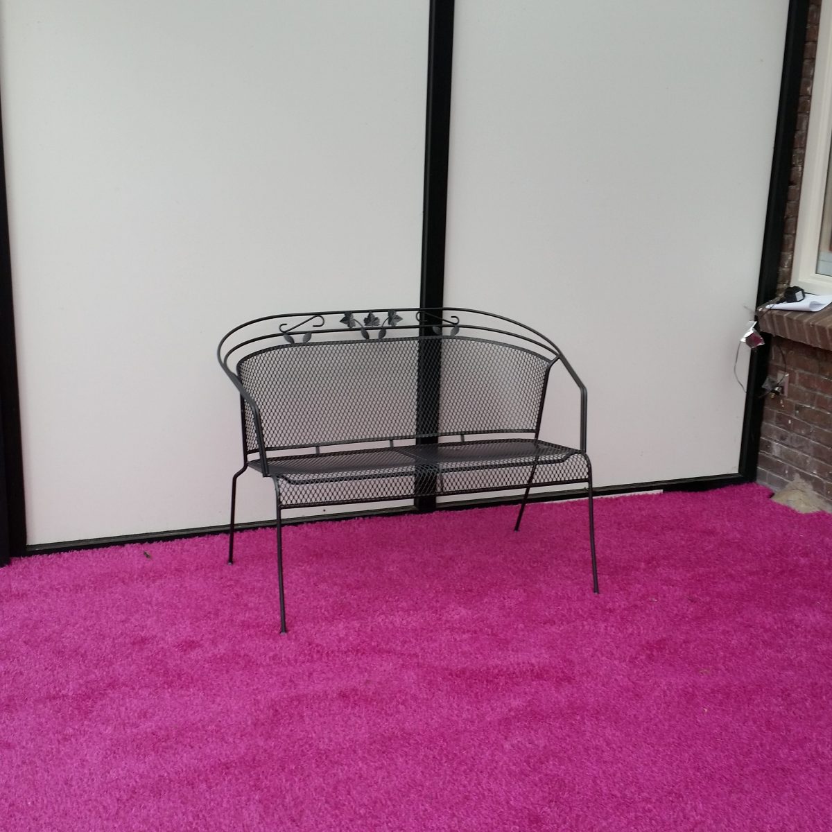Gekleurd Kunstgras Trendy roze sfeer 2