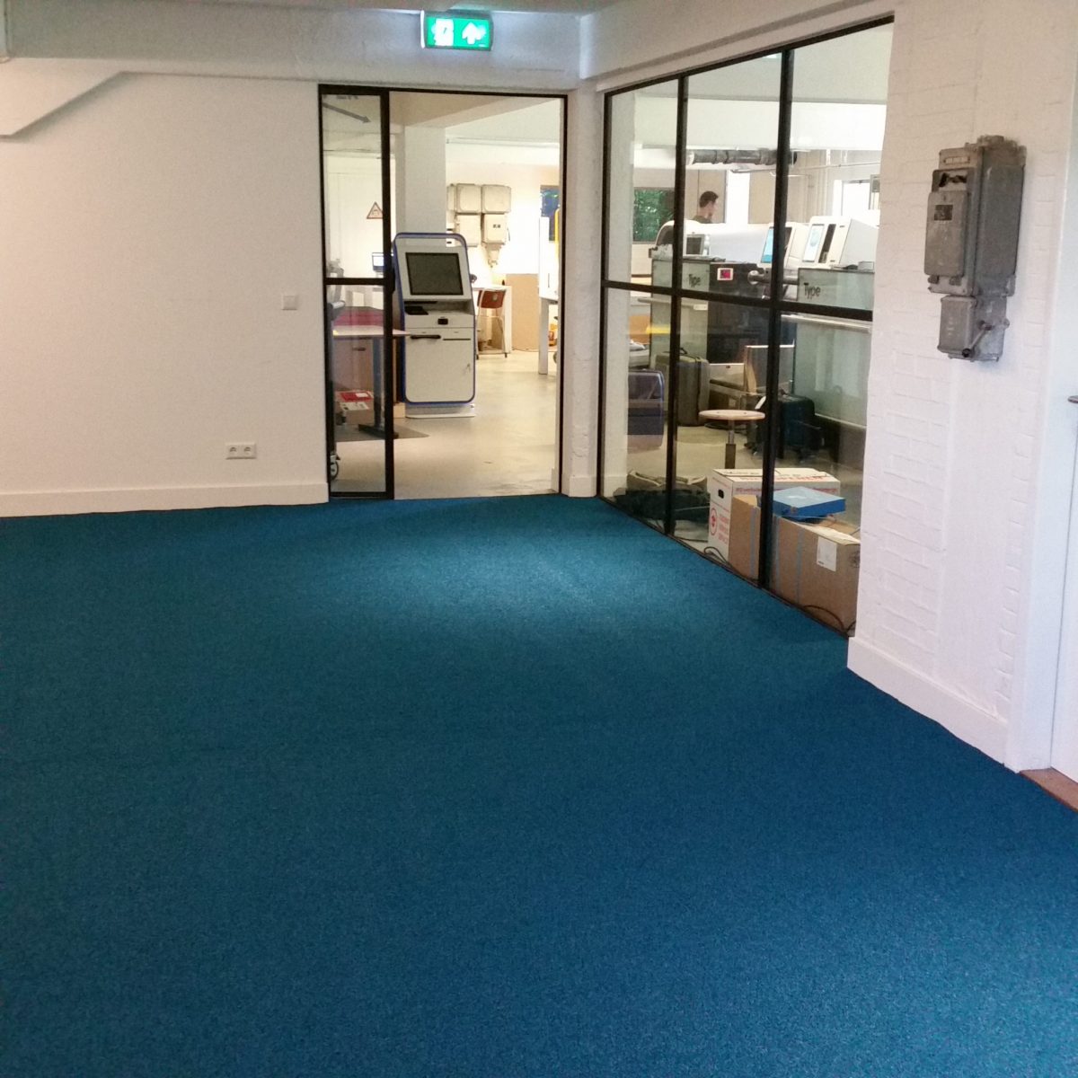 Buitentapijt wellness blauw foto 2