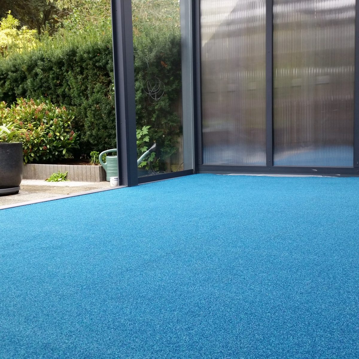 Buitentapijt wellness blauw foto 1