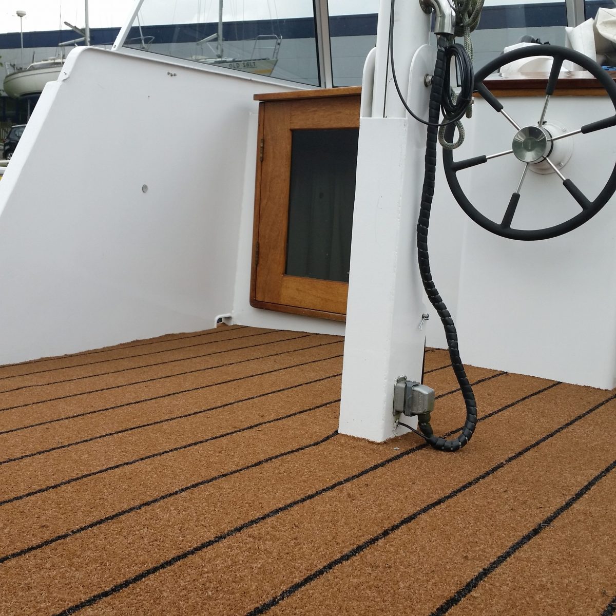 Buitentapijt Teak boot 2