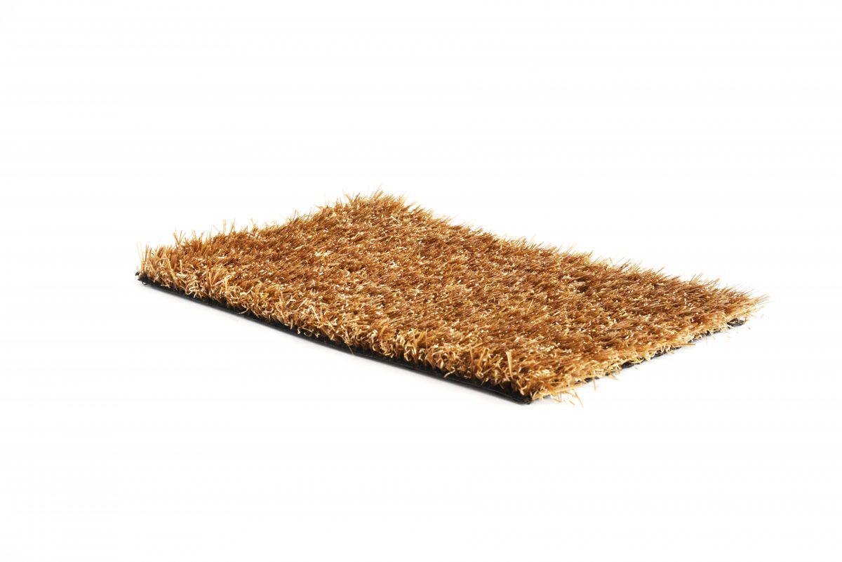 Gekleurd kunstgras Trendy beige
