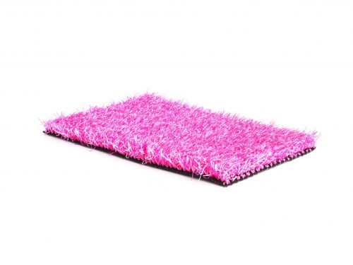 Gekleurd kunstgras Trendy roze