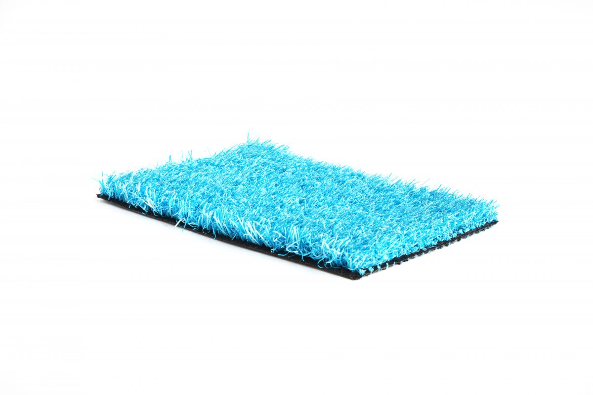 Gekleurd kunstgras Trendy turquoise