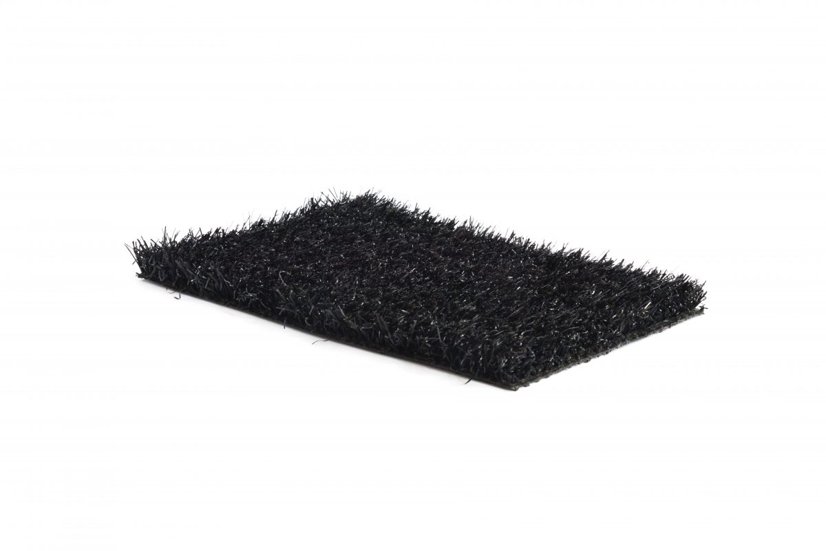 Gekleurd kunstgras Trendy zwart