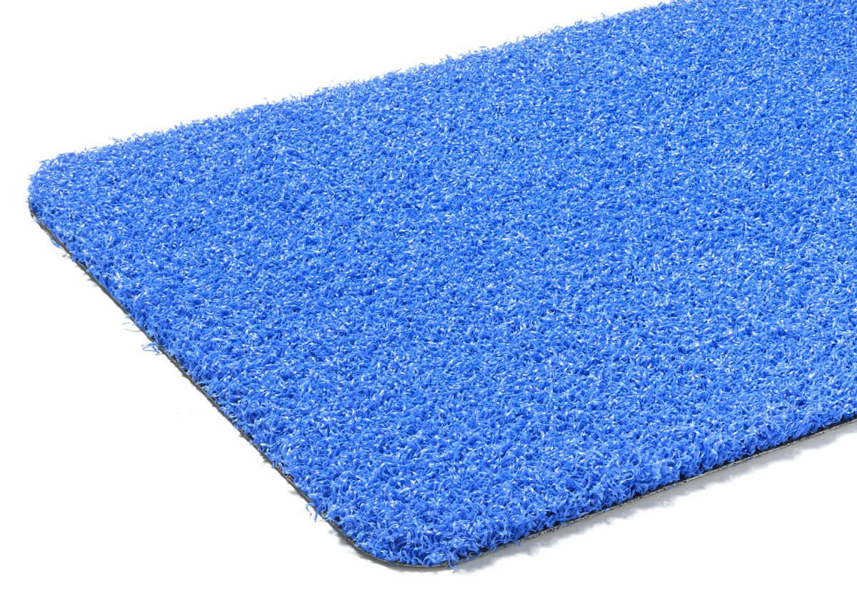 Gekleurd kunstgras Invention blauw
