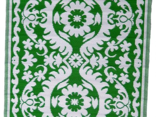 Buitenkleed kunststof oosters groen