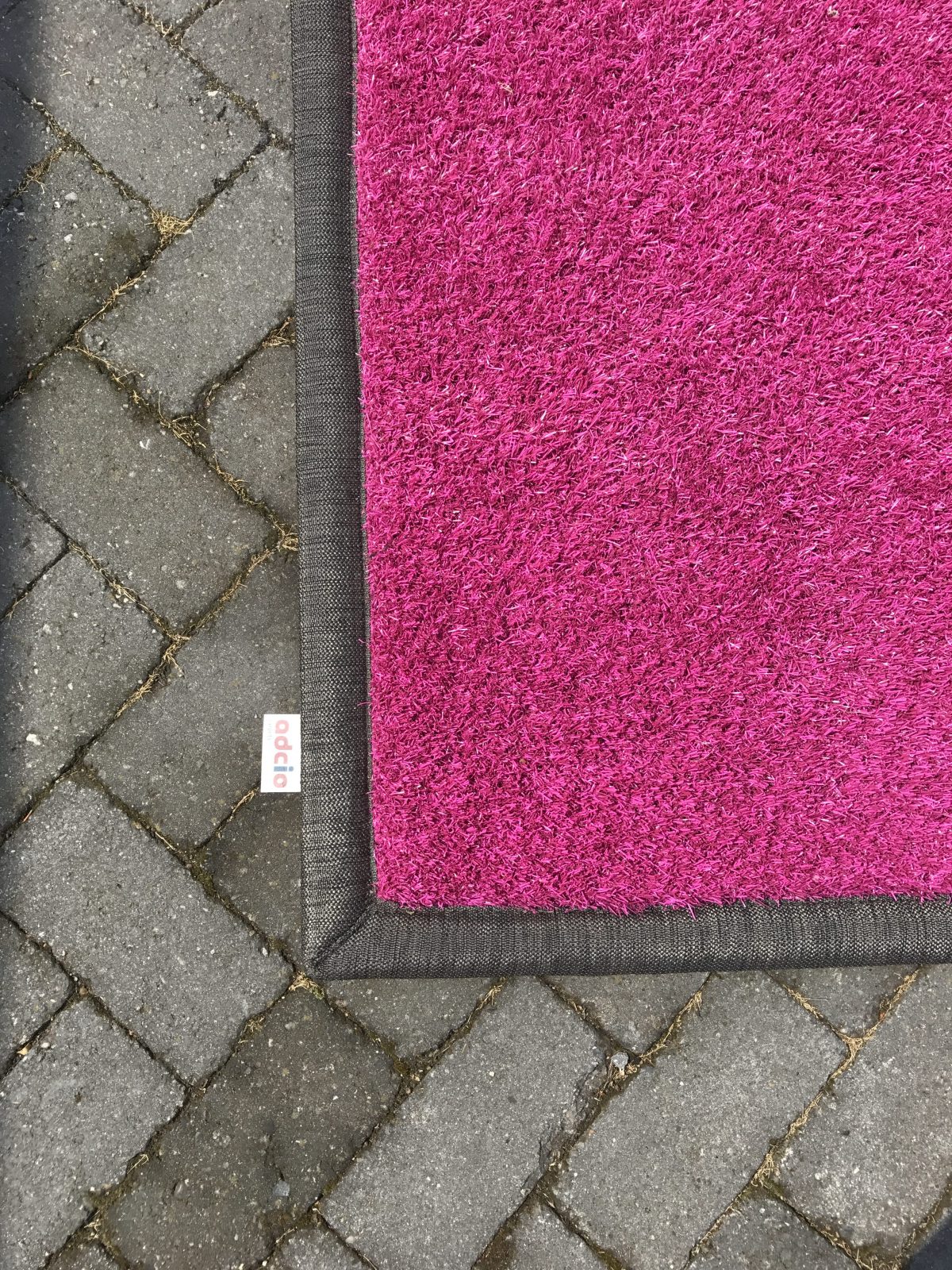Showroom model - Graskleed - roze - 200x300cm foto 2