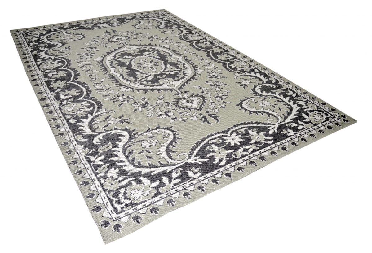 9 1200x817 - Luxe Buitenkleed Oosters Grijs - 200 x 300 cm